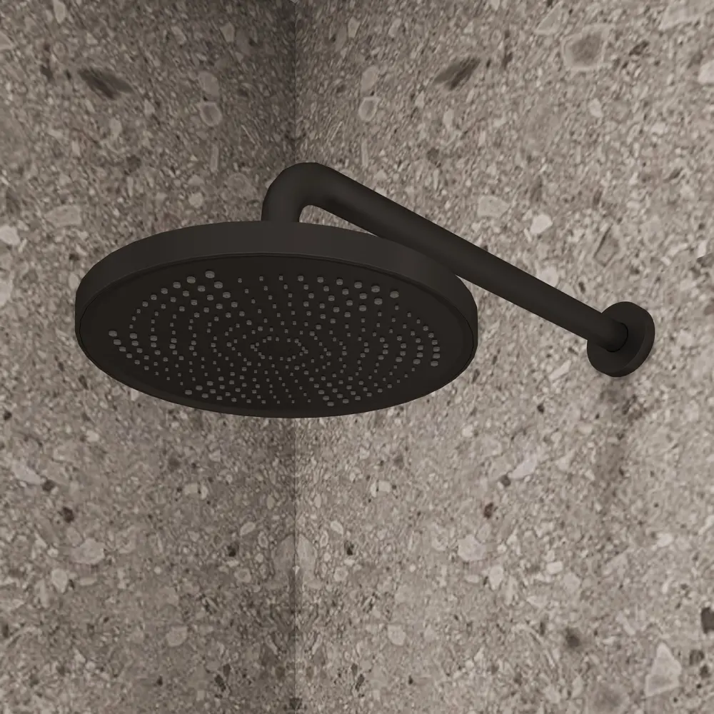 Держатель для верхнего душа Milardo Dale DALBL39M61 цвет черный матовый STLM-2009132 - Вид №5