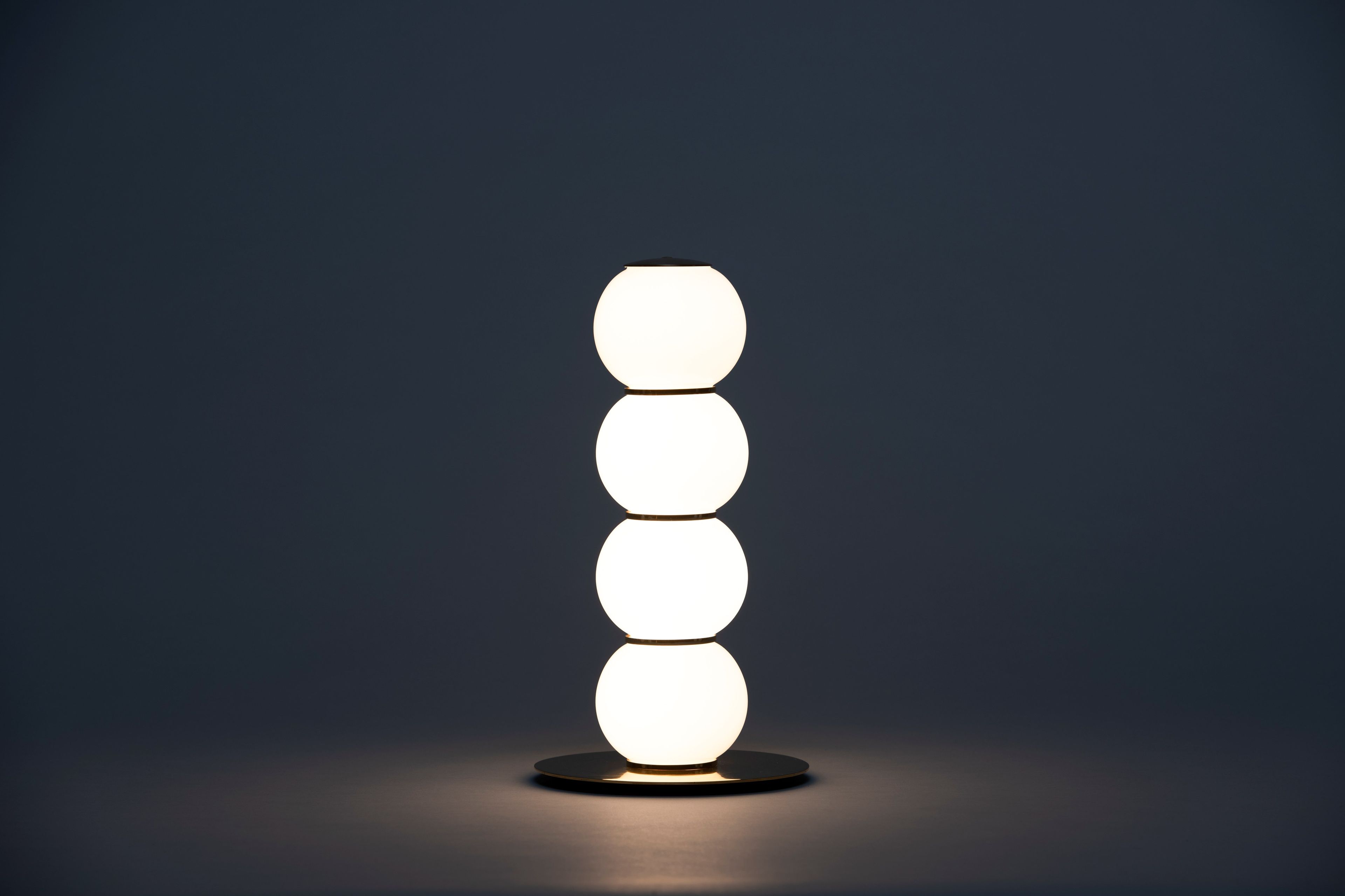 Стеклянная светодиодная настольная лампа Formagenda ARCH-00028425 - Вид №41