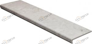 LUNA 32,5х120 STEP WHITE RECTIFIED LAPPATO SERANIT 828