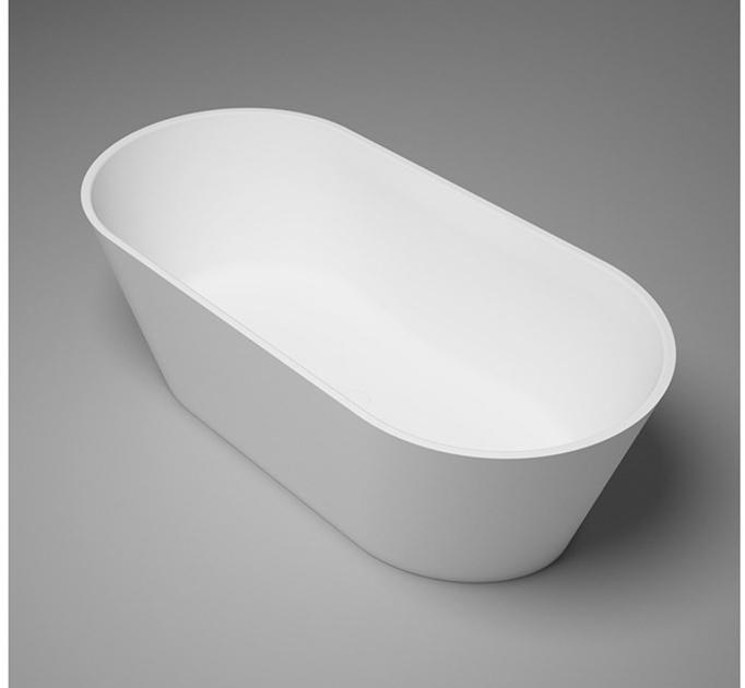 Blu Bathworks® Отдельностоящая овальная ванна цвета blue ∙ stone ™ Coco Bt0304.01 - Вид №1