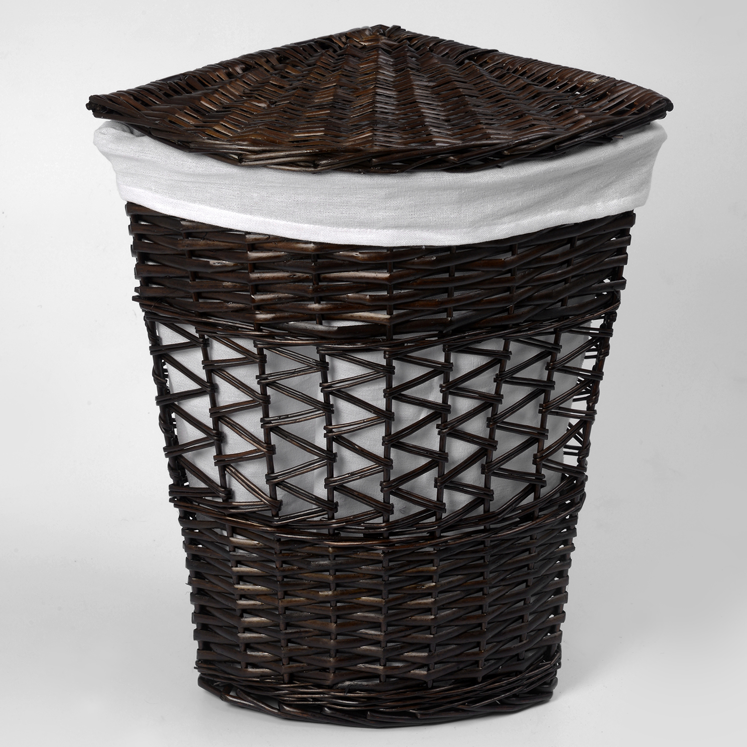 WB-270-M Salm Плетеная корзина для белья с крышкой WasserKRAFT 