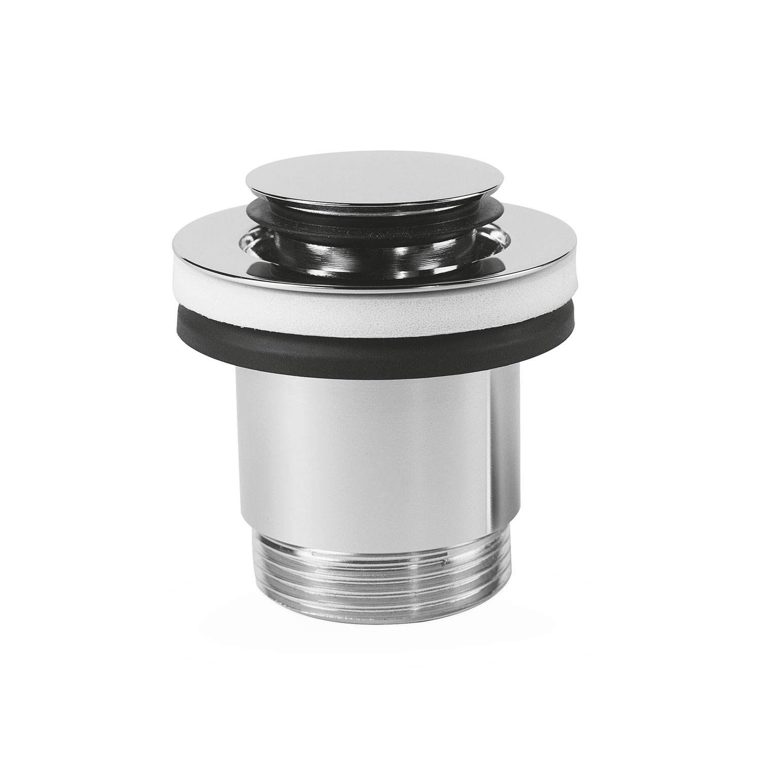 Простой и быстрый сливной клапан для умывальника Click-clack-24284002 TRES Drain