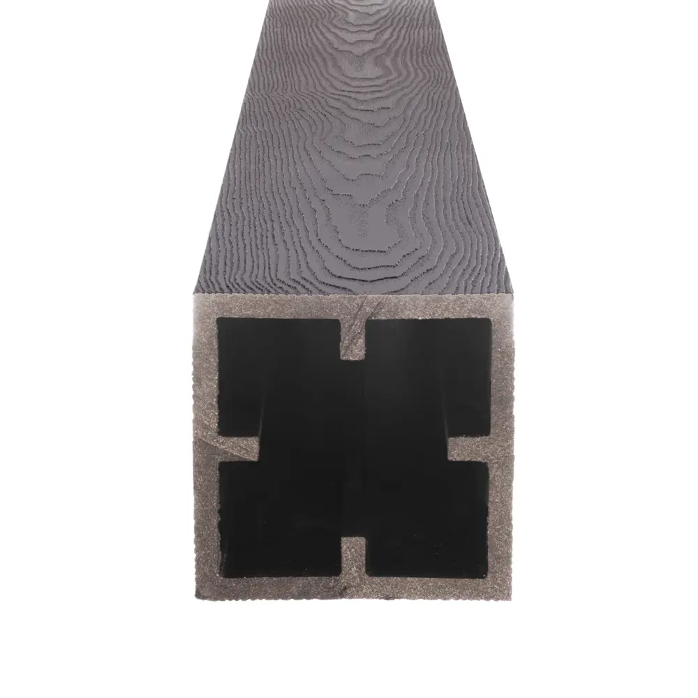 Столб для забора 120x120 мм 3 м коричневый Santreyd STLM-2069165 - Вид №1