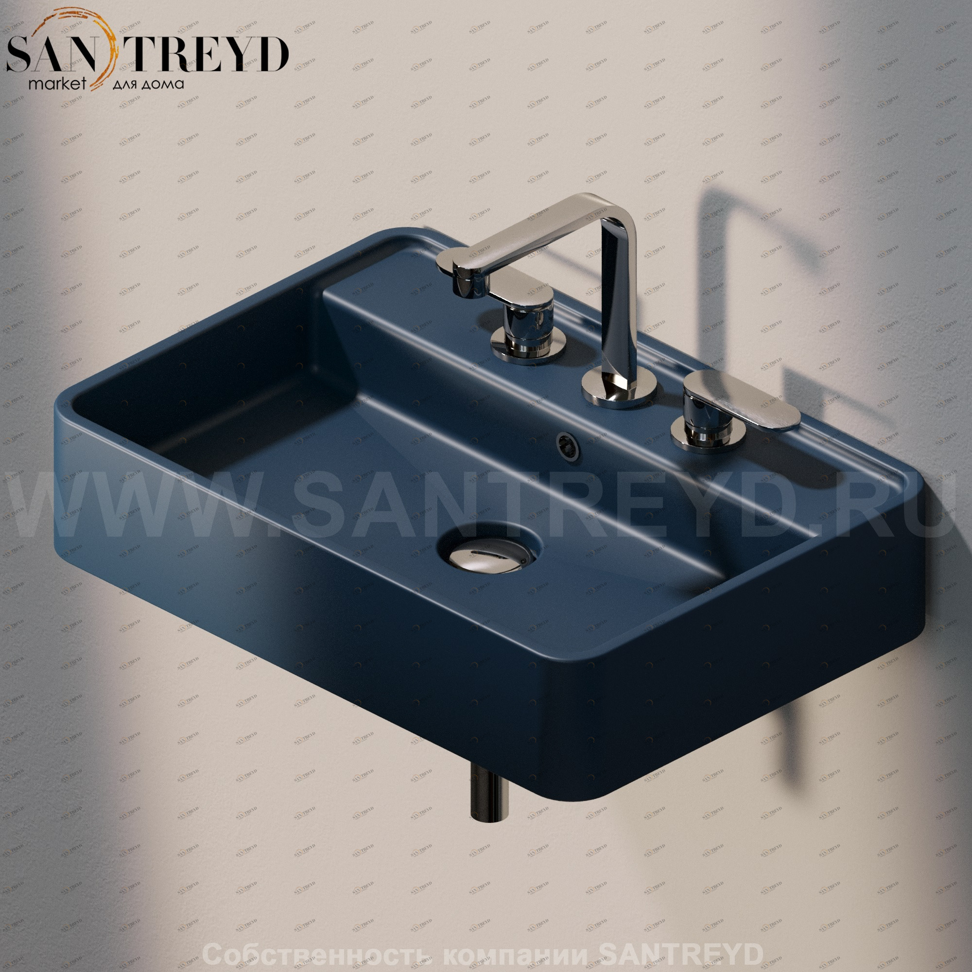 MW60S7016 Подвесная раковина настенная прямоугольная Ceramica Flaminia Miniwash