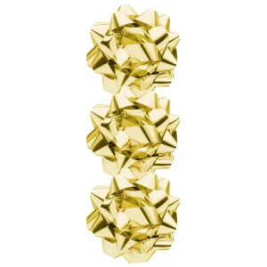 Набор бантов цвет золото, 3 шт.