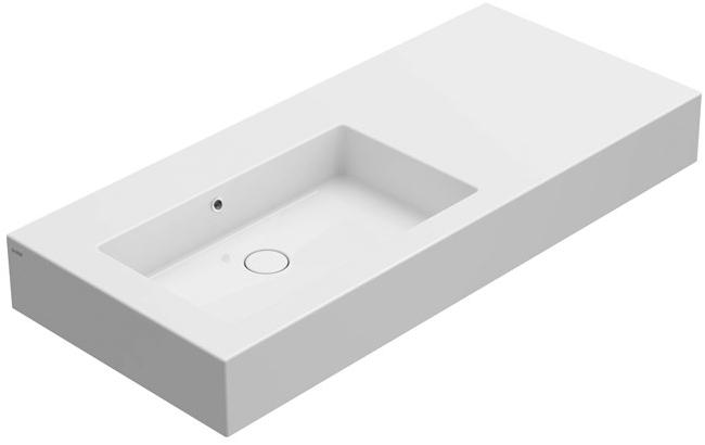 Подвесная раковина настенная овальная Ceramica Globo INCANTHO белая sun-id-1513166 - Вид №1