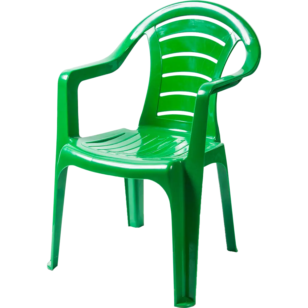 Кресло садовое 40x39x79 см пластик зеленый (оттенок в ассортименте) ТУБА-ДУБА нет STLM-2181067 - Вид №1