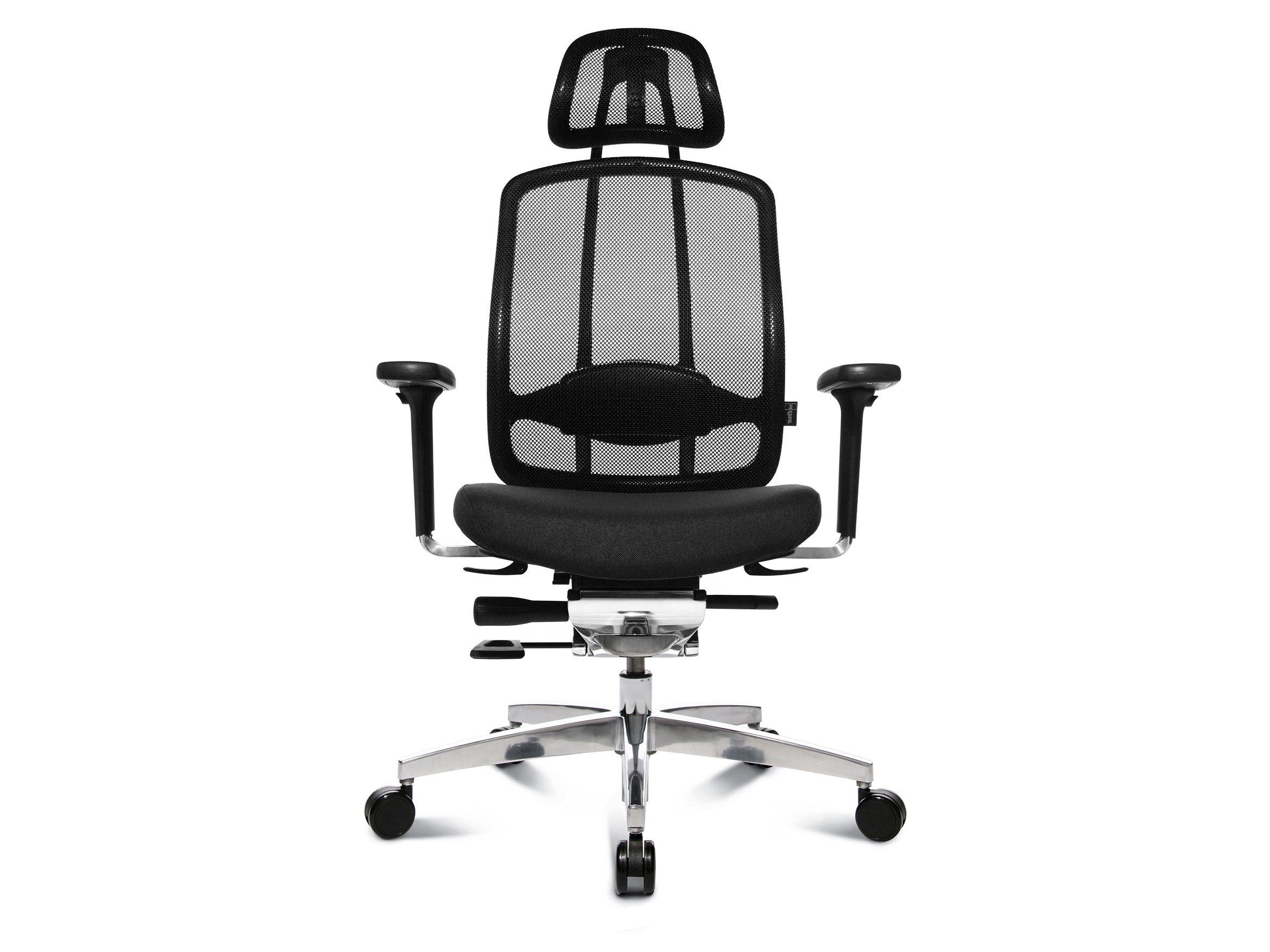 Сетчатый регулируемый по высоте поворотный операционный офисный стул Wagner AluMedic ARCH-00047612 - Вид №2