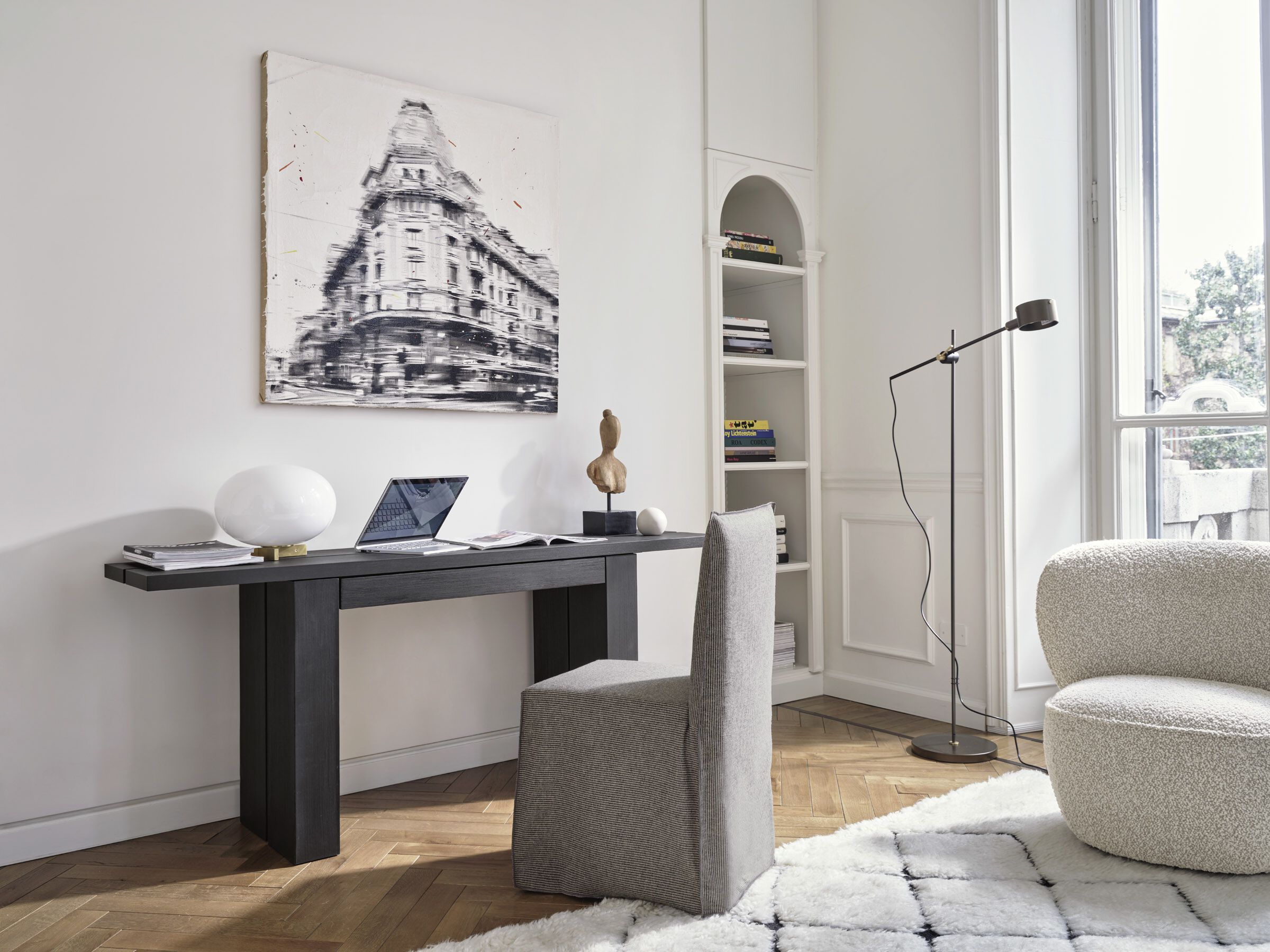 МДФ письменный стол Gervasoni Yaku ARCH-00111847 - Вид №2