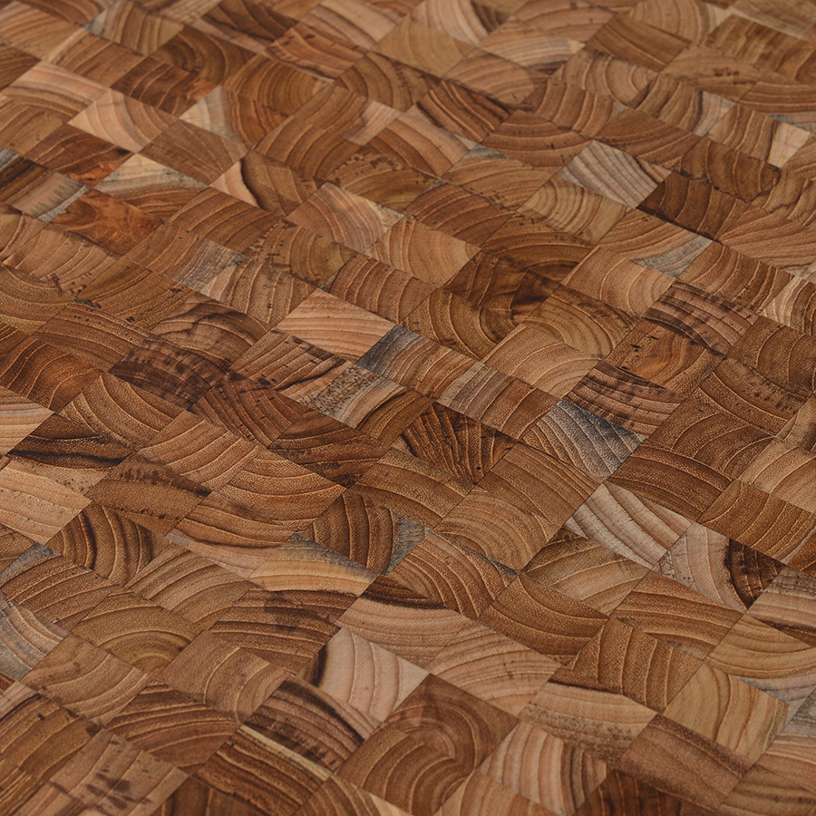 TH601 Доска разделочная торцевая butcher block 51x36 см TEAKHAUS  - Вид №4