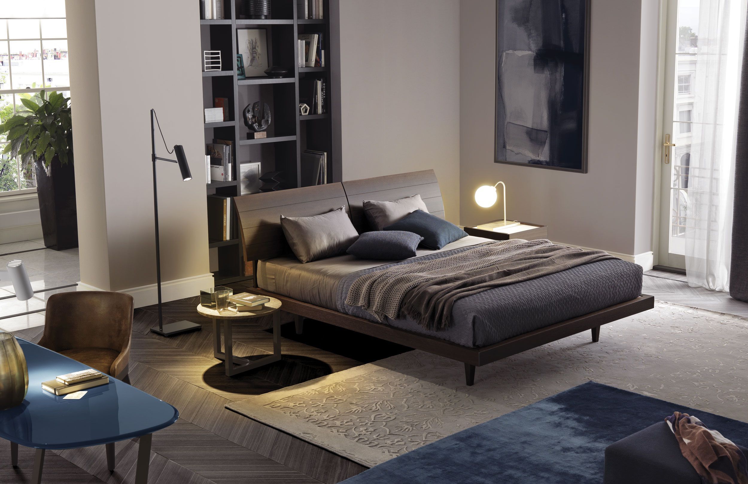 Деревянная двуспальная кровать MisuraEmme GIORGIA ARCH-00092194 - Вид №3