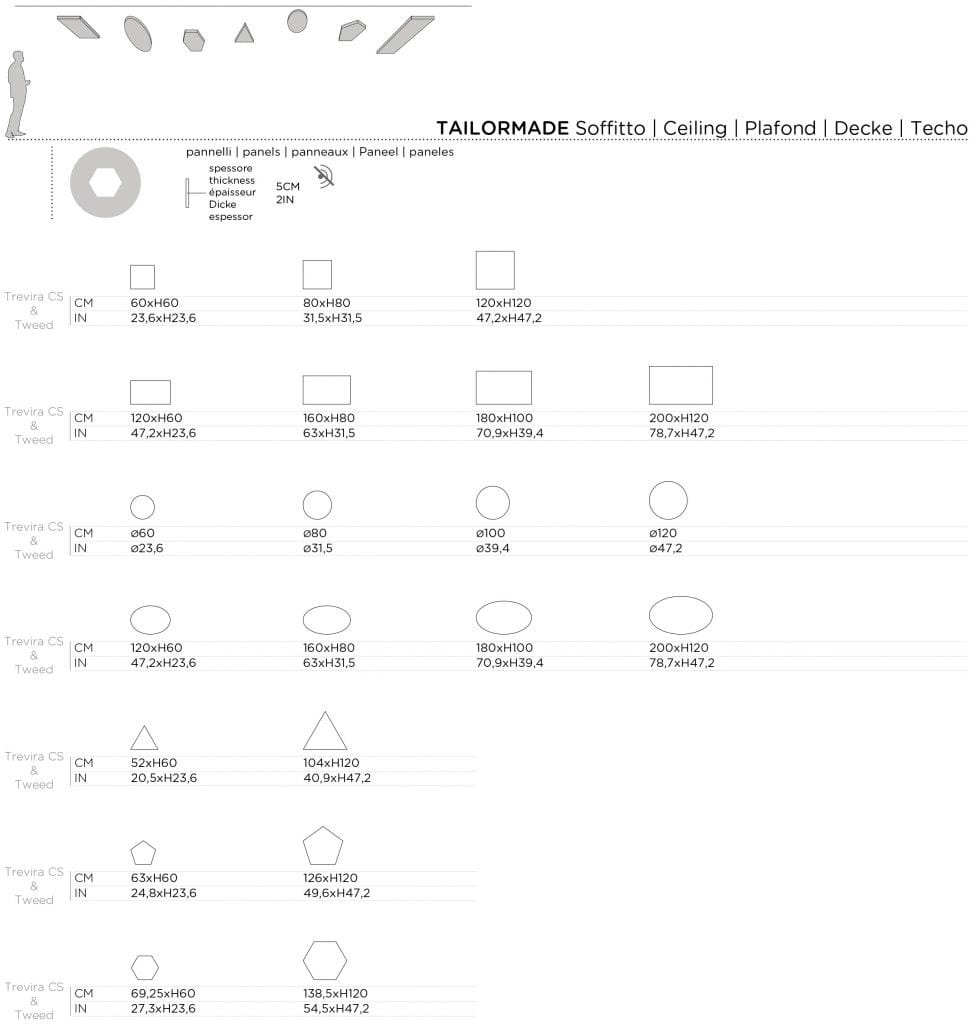 Акустическая панель из полиэфирного волокна Slalom TAILOR MADE ARCH-00034172 - Вид №2