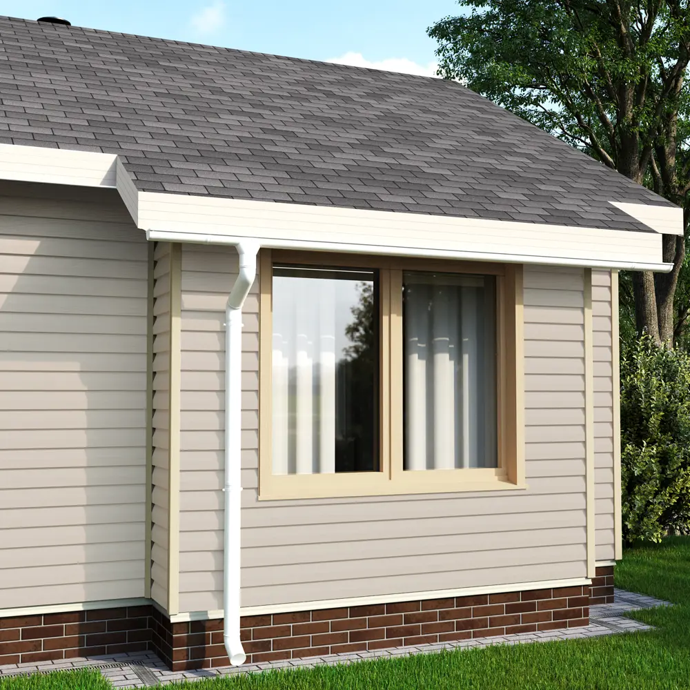 Сайдинг ПВХ MONLID корабельный брус 3 м бежевый 0.75 м² STLM-2166573 - Вид №2