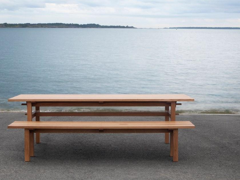 Nikari Садовая скамейка из дуба Arkipelago sun-id-1369373 - Вид №1