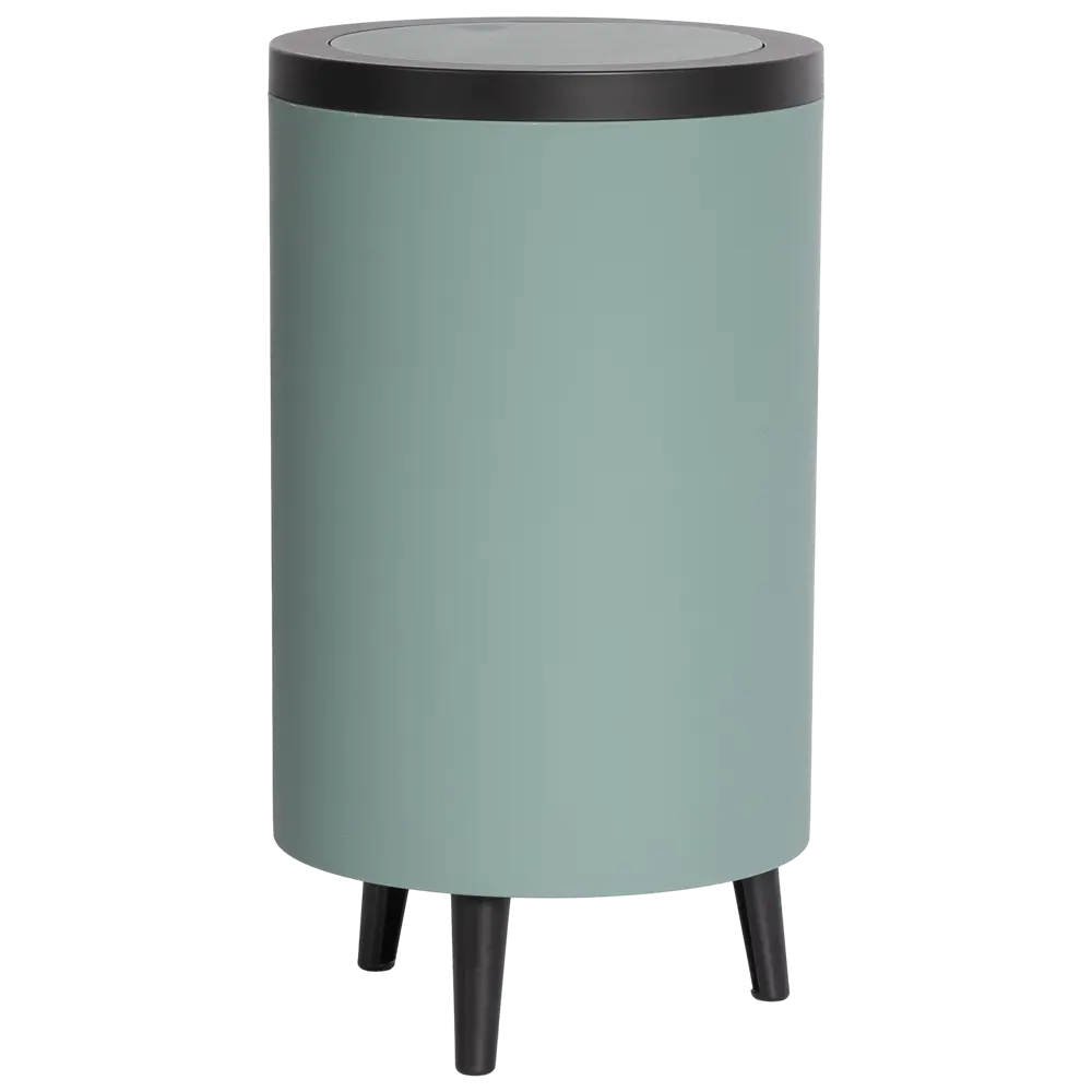 Контейнер для мусора Swensa Gul SWP-2401-GRN-06 5 л пластик цвет серо-зеленый STLM-2153827