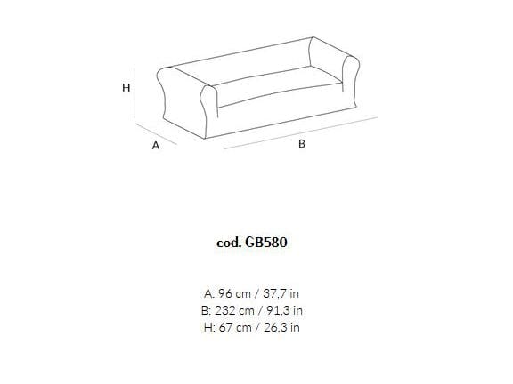 Loveseat ткань Lando HOUDINI ARCH-00122630 - Вид №2