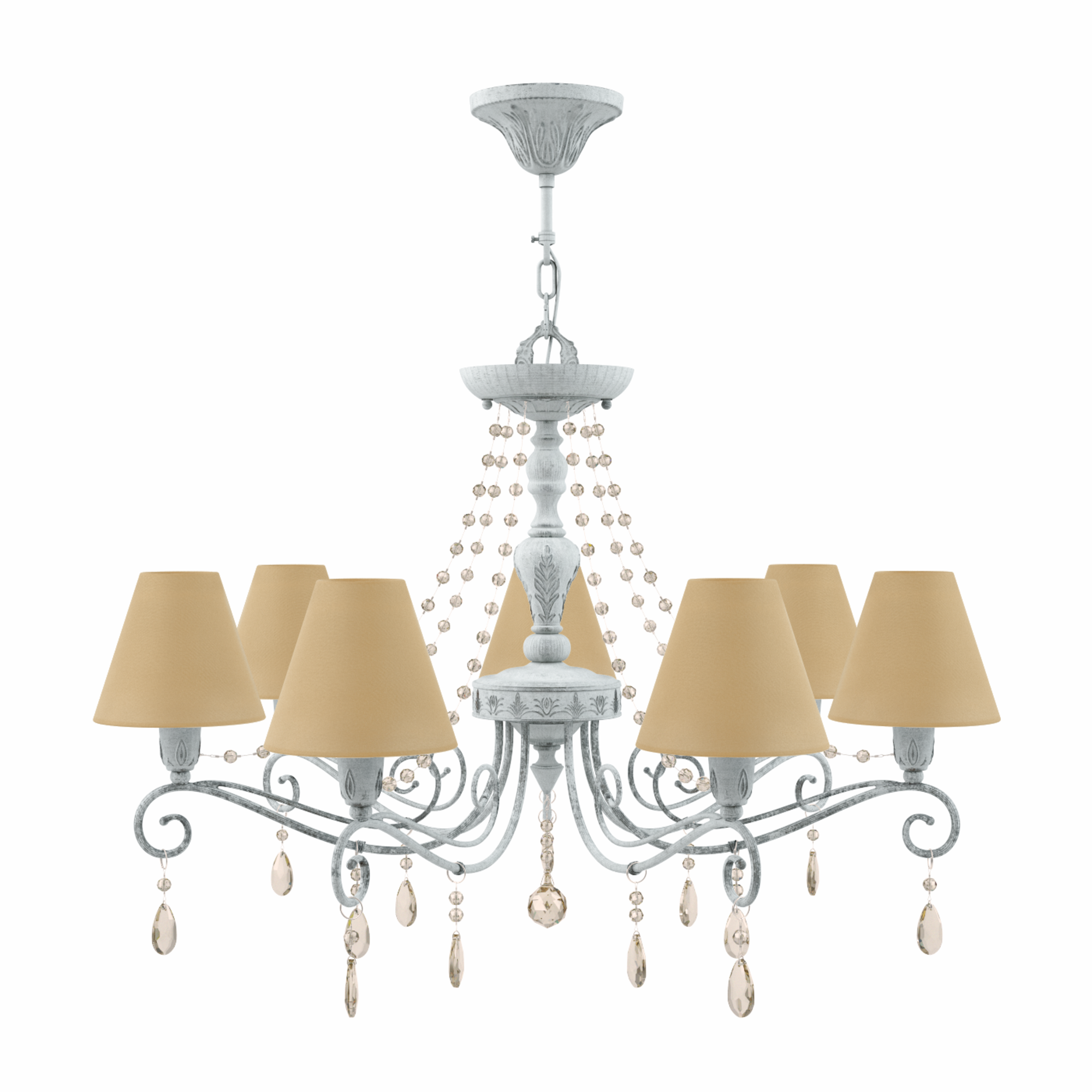 E4-07-G-LMP-O-23-CRL-E4-07-CH-UP Люстра 24 Maytoni Provence