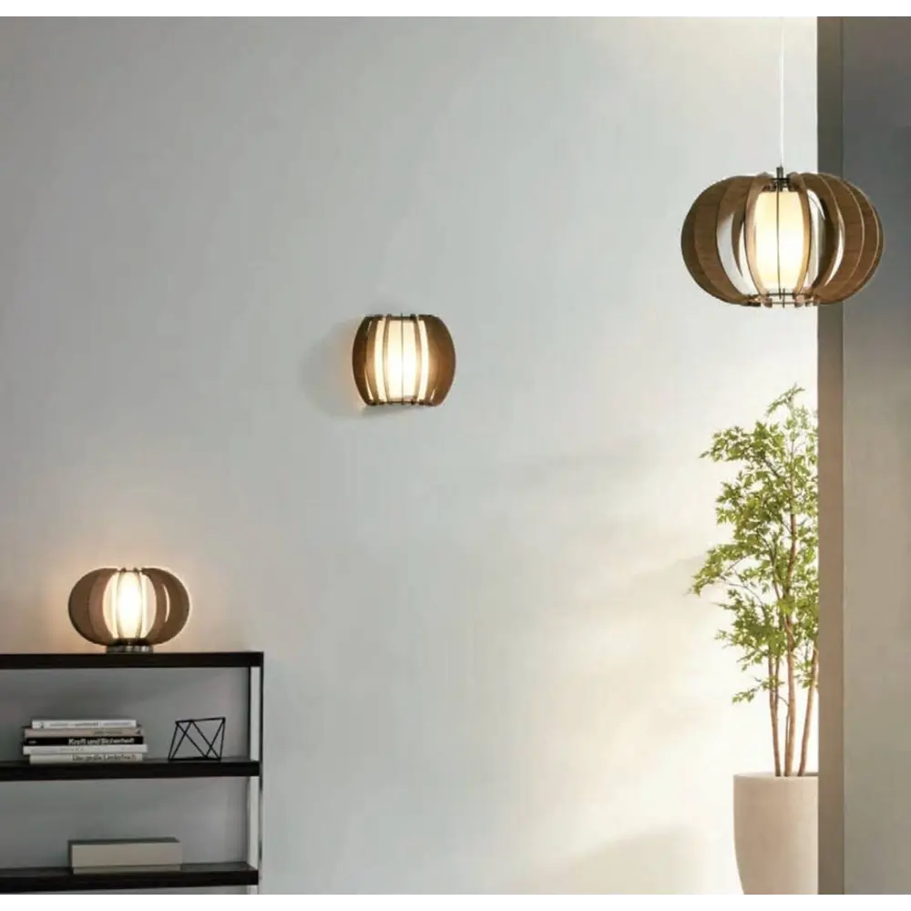 Подвесной светильник Eglo Stellato 3 1xE27x60 Вт цвет венге Maytoni STLM-2006722 - Вид №7