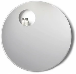 Lladró Круглое настенное зеркало The parrot party 01007860