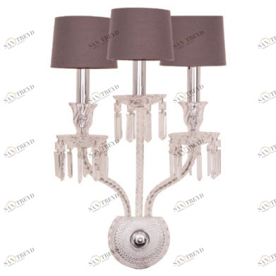 Бра Elegance 5030 PUSHA  059805 Коричневый;прозрачный 