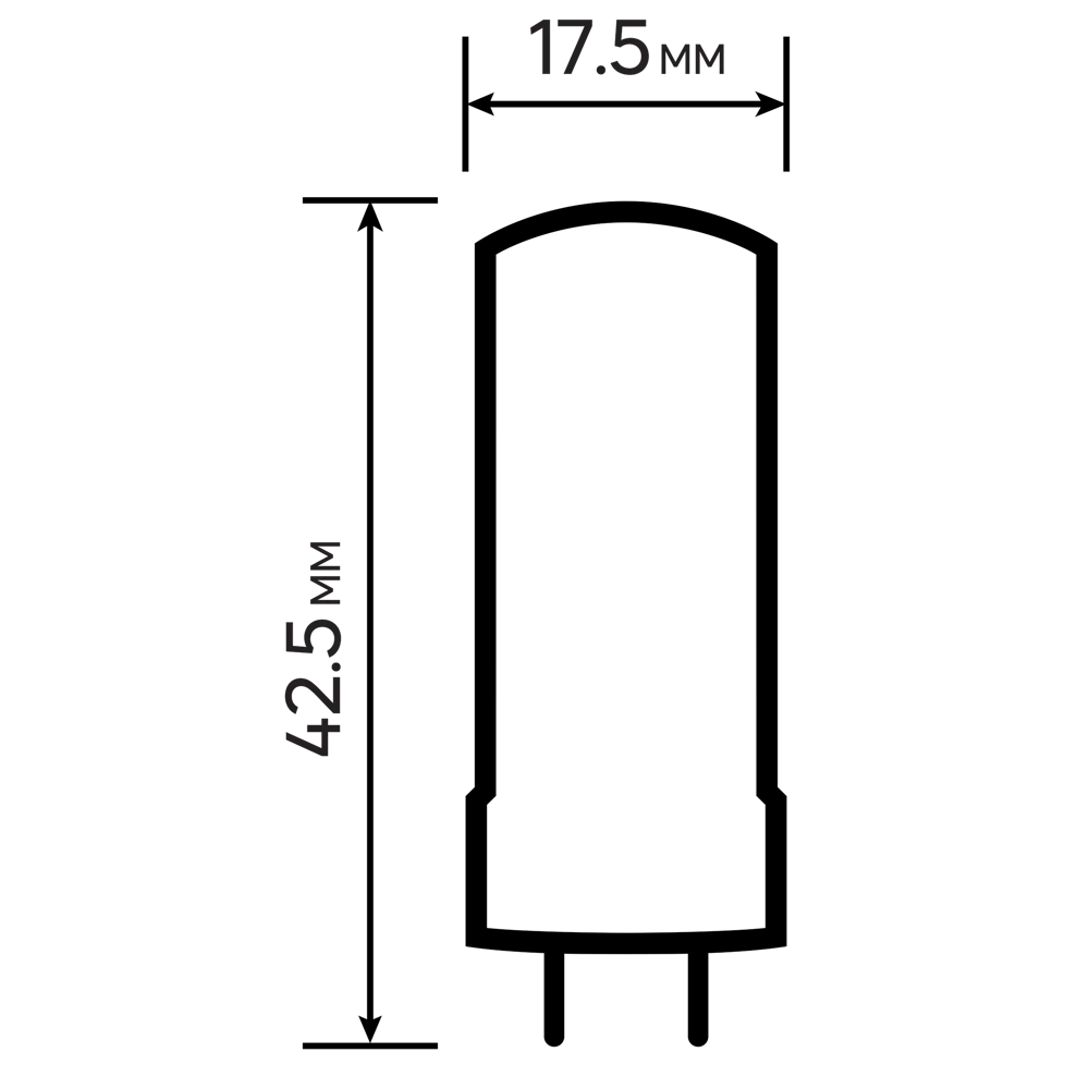 Лампа светодиодная G4 220-240 В 3 Вт белая 300 лм нейтральный белый свет Santreyd STLM-2180993 - Вид №5