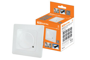 Датчик движения микроволновой EQUATION ДДМ-05В встраиваемый 1200Вт 18155983