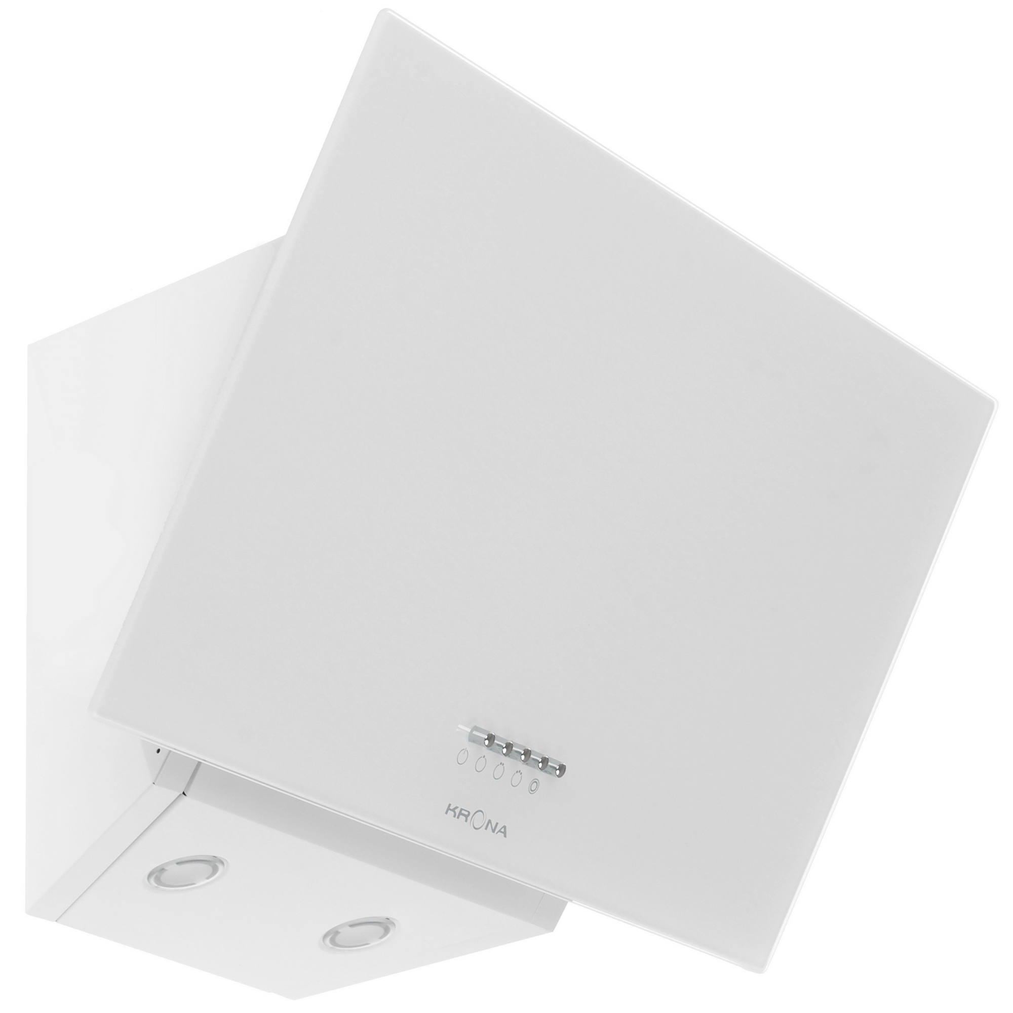 1611854 Вытяжка наклонная KRONA GABRIELE 600 white PB белый STDN-0055740