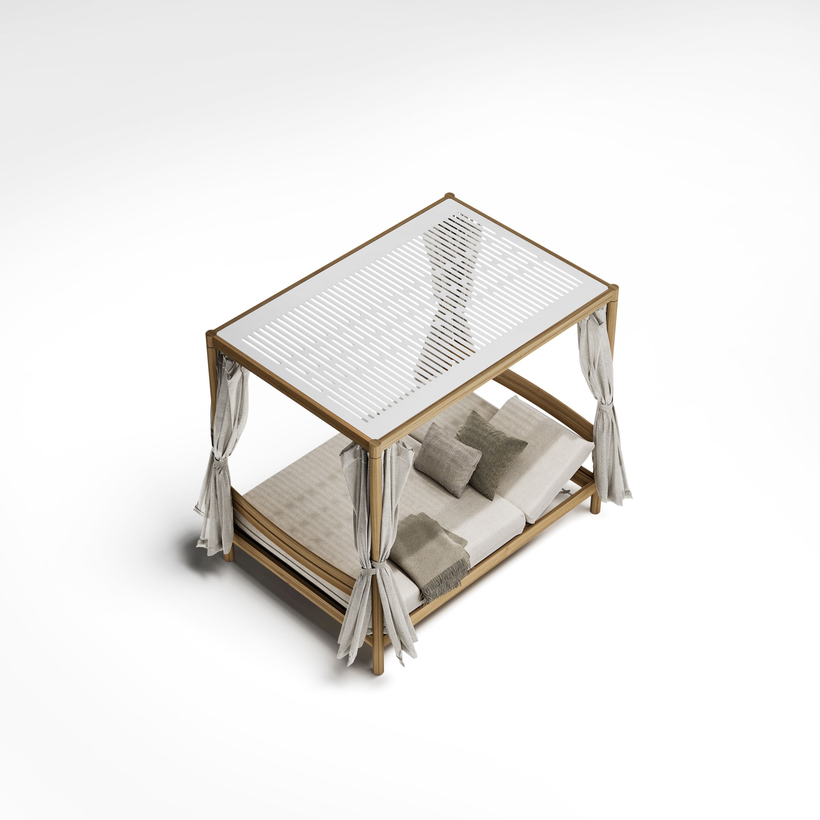 Деревянная Садовая кровать с балдахином Atmosphera Панама ARCH-00036863 - Вид №4