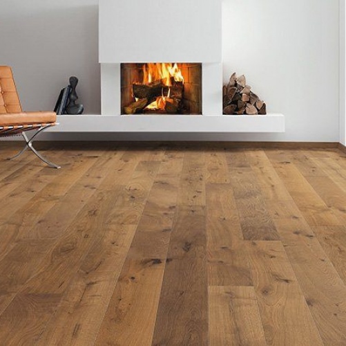 Паркетная доска Haro 4000 Series Top connect дымчатый Саваж Дуб Натур с брашью (Текстурированная) 2200х173 мм 530148 - Вид №5