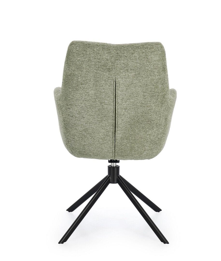 Тканевый поворотный стул с подлокотниками BIZZOTTO ALEXANDER ARCH-00028063 - Вид №11