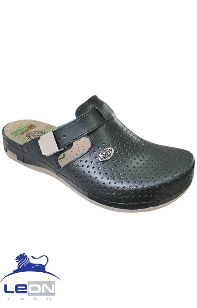 61972 Сабо  женские черные LEON  Медицинская обувь  размер 37  - Вид №3