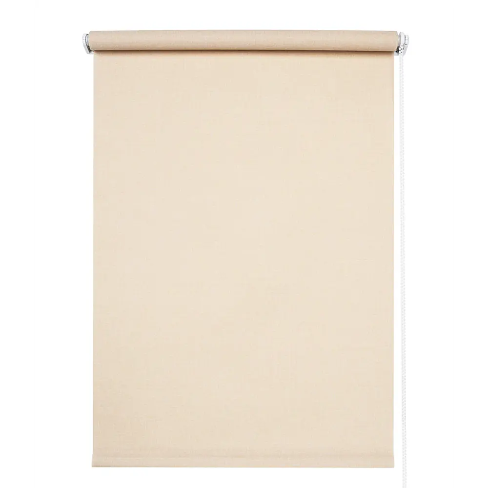 DOMLEGRAND Рулонная штора Кампо кремовая 50x175 см с затемнением 89373548 STLM-1031495
