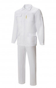 65519 Костюм "Эксперт-2" белый  Летняя спецодежда  размер 60-62/182-188