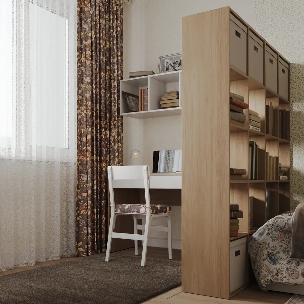 Ковер полиэстер Ribera 120x170 см цвет темно-бежевый 82388093 STLM-2104427 Santreyd  - Вид №5