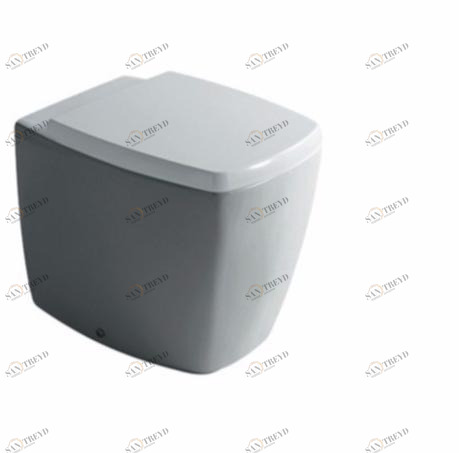 Приставной унитаз напольный Белый Galassia MIDAS Италия sun-id-1473907