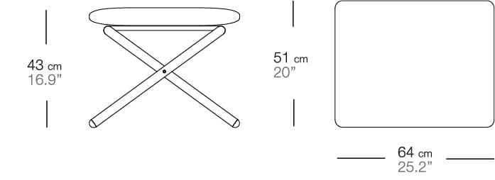 Алюминиевый и тканевый садовый стул / подставка для ног Bivaq Garda ARCH-00073223 - Вид №2