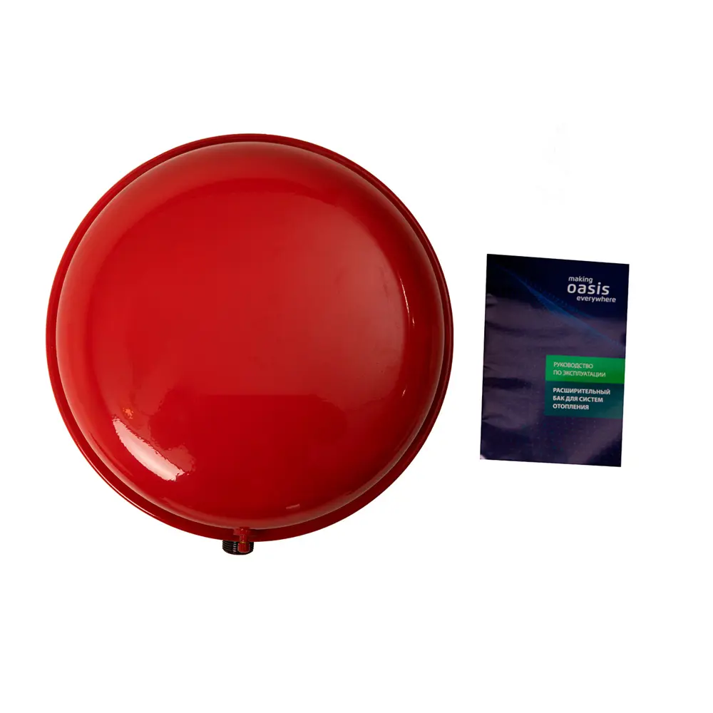 89356766 Расширительный бак 8 л Oasis RP вертикальный цвет красный STLM-0937995  - Вид №1