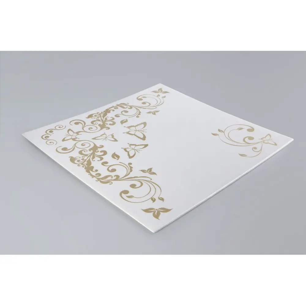 Плитка потолочная экструдированный полистирол золото Формат Гармония 50 x 50 см 2 м² FORMAT STLM-2046092 - Вид №1