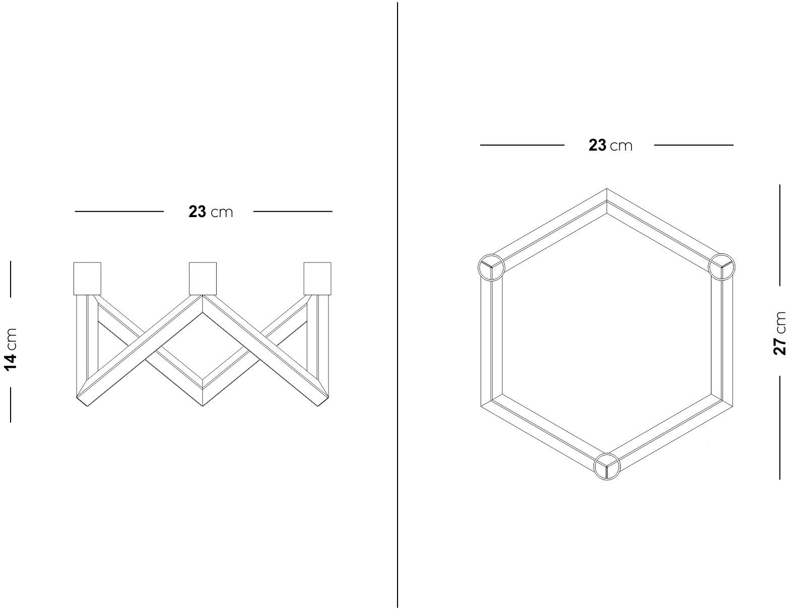 Arpe studio Подсвечник из стали с порошковым покрытием  Zz  - Вид №1