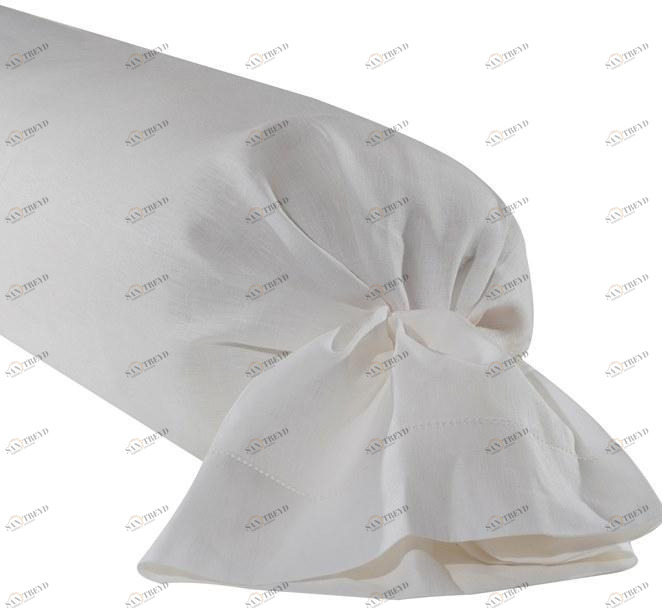 Alexandre Turpault Цилиндрическая однотонная льняная подушка Cythere sun-id-1516024