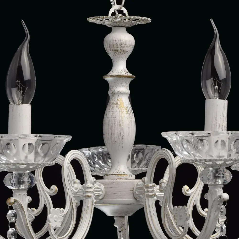 Люстра Аврора 5xE14x60 Вт, металл, цвет бронза MW-Light STLM-2002986 - Вид №7