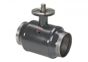 Danfoss JiP Premium WW под приварку с фланцем под ручной редукторный привод или электропривод JIP Premium WW Кран шар Ду350 Ру25 б/пр 065N0172G