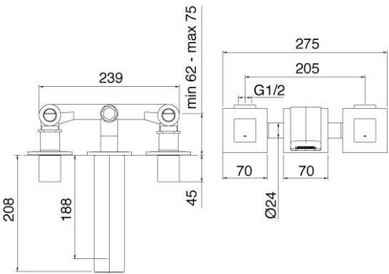 Rubinetterie Treemme Archè  0752  - Вид №2