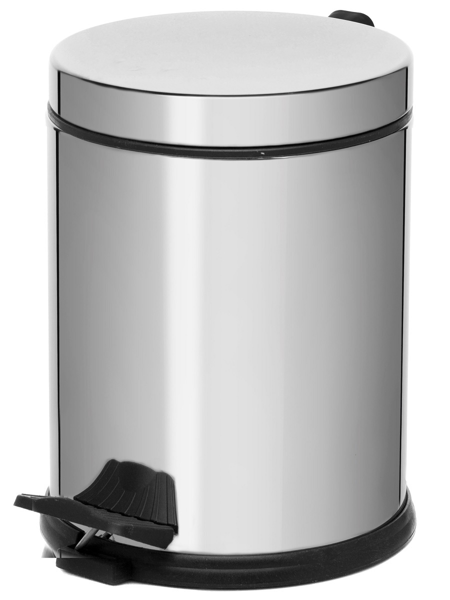 Вёдра с педалью и крышкой Antila Soft Close 3L Chrome NAVAKO 11006