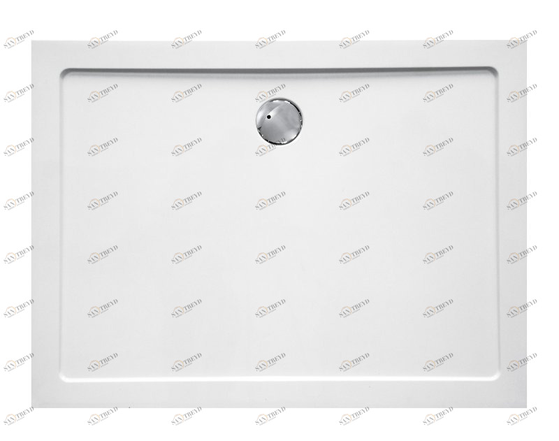 Поддон для душа CEZARES TRAY-M-AH-120/80-35-W из стеклокомпозита (SMC) 