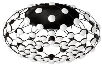 LUCEPLAN Светодиодный потолочный светильник из поликарбоната и стали Mesh sun-id-1361012 - Вид №2