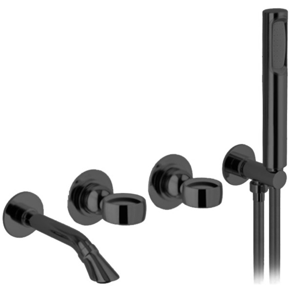 OA860312560 Смеситель для ванны , черный Webert Opera