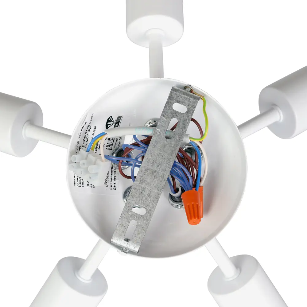 Vitaluce Пегас — современная потолочная люстра с 6 лампами для помещений до 18 м² 89386498 STLM-1325595 - Вид №6