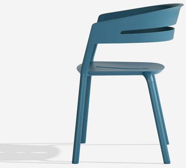 FAST Штабелируемый алюминиевый садовый стул с подлокотниками Ria 7600 - Вид №2