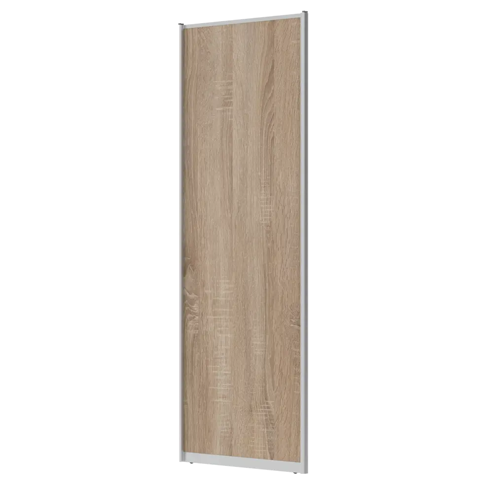 Дверь-купе KONSENSA 244.5x90.4 см МДФ цвет дуб сонома профиль матовое серебро STLM-2130148 - Вид №2